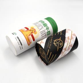 Cylindrical packing box
